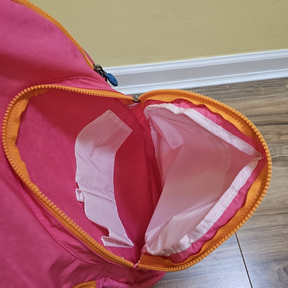 Kipling Seoul Flash Pink Chain backpack, large - Picture 12 of 13